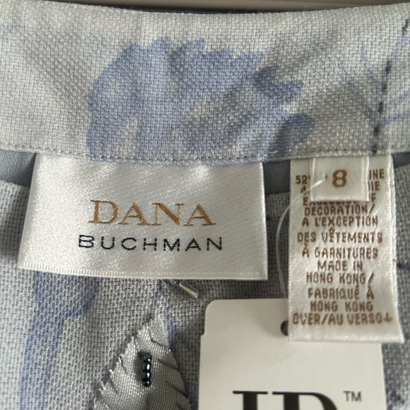 Dana Buchman Wool and Silk Skirt - Size 8 - Picture 4 of 6